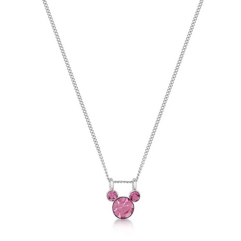 Disney Mickey Mouse OCTOBER Birthstone Necklace