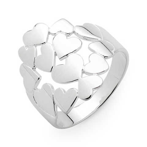 Sterling Silver Heart Ring